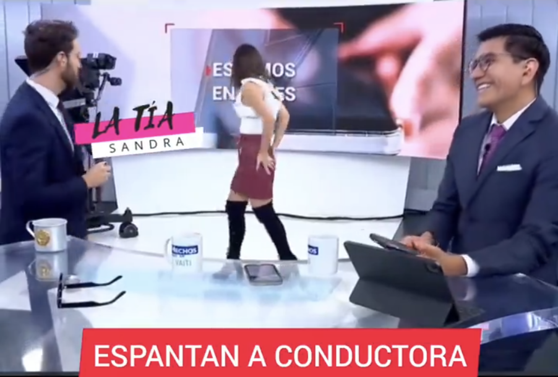 ¿Fantasma de Paco Stanley visita los foros de TV Azteca? Conductora de matutino se llevó gran susto