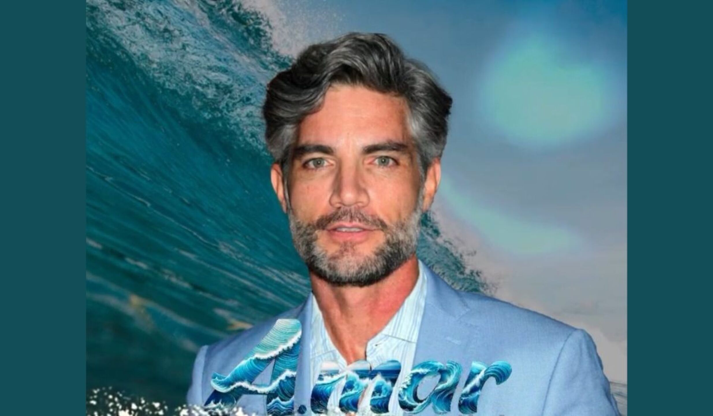 Víctor González interpreta a Sergio Falcón Tagle, en la telenovela A.mar