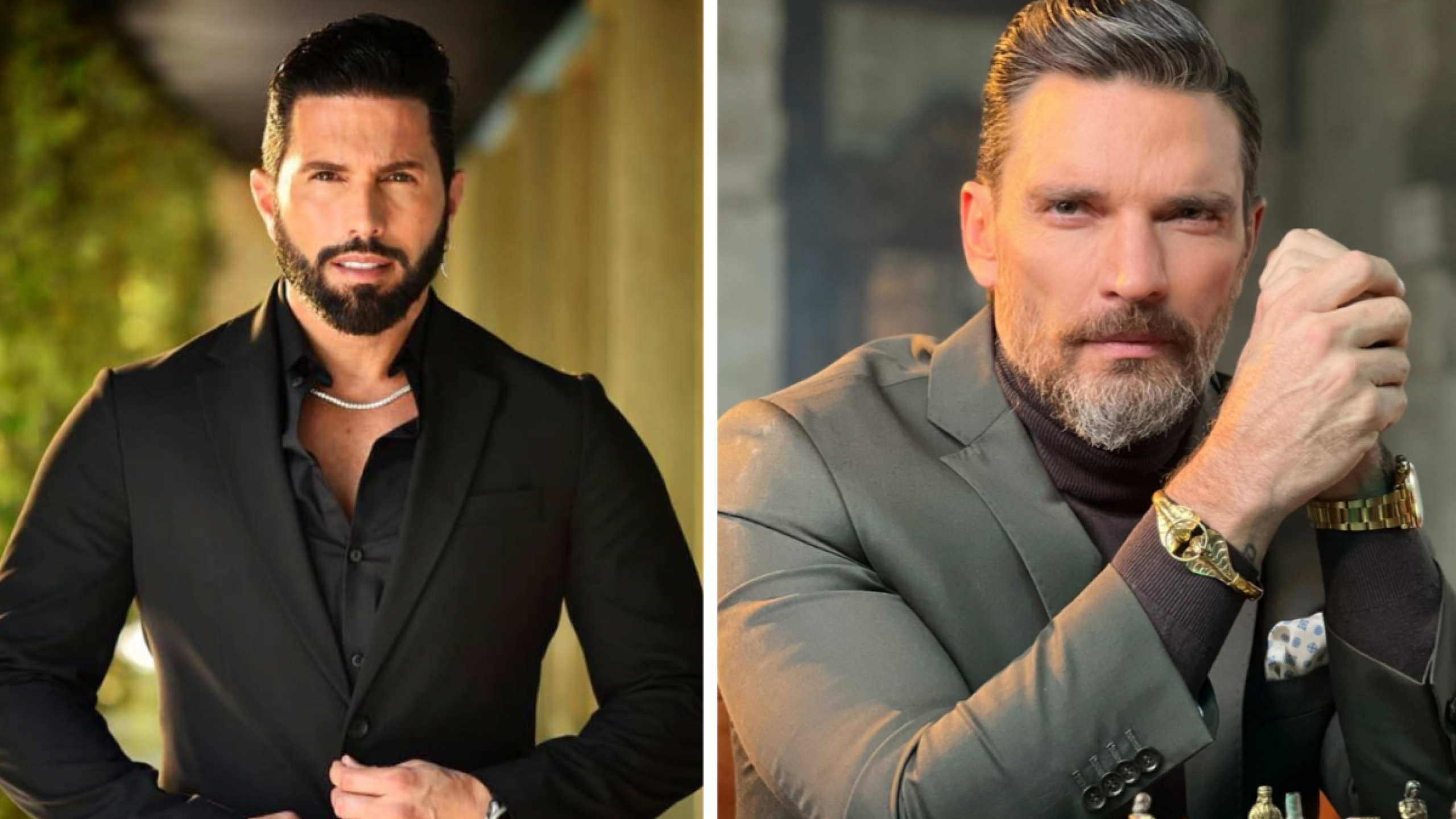 Poncho de Nigris y Julián Gil