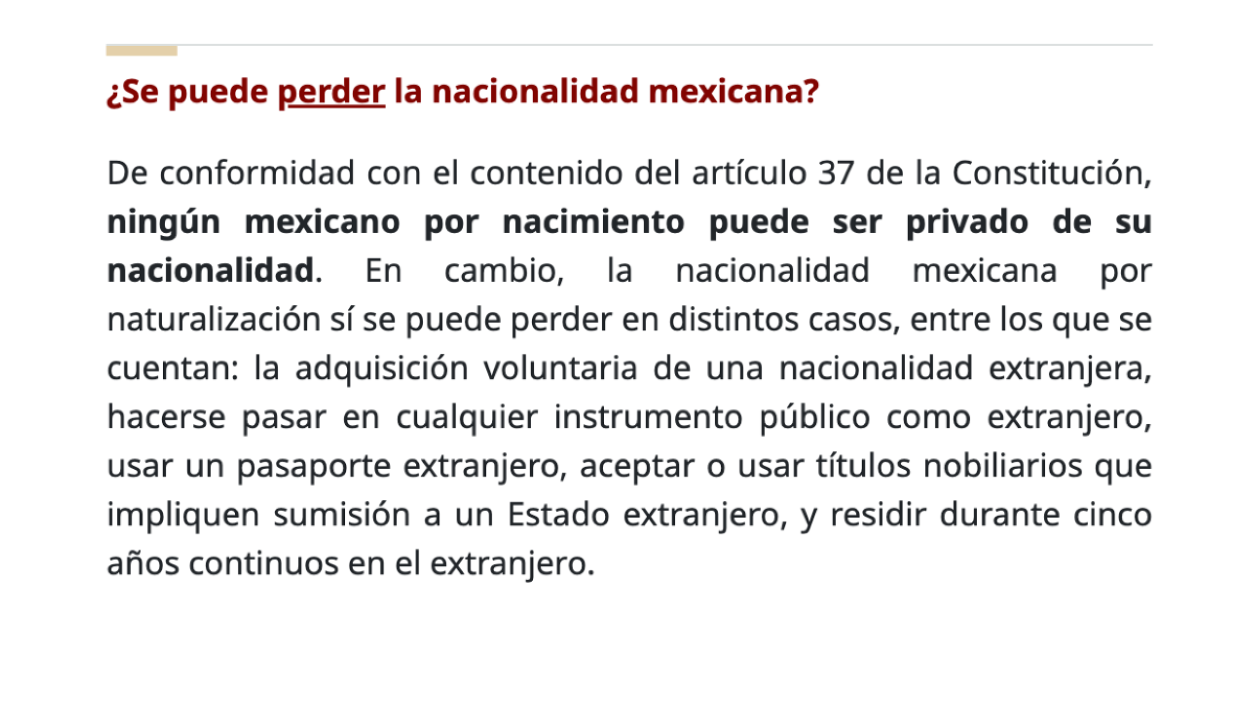 ¿Puede Juan Soler perder su nacionalidad mexicana?