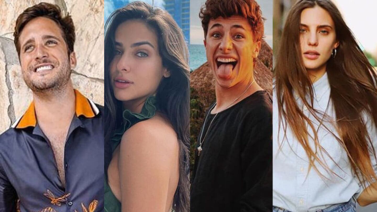 Diego Boneta, Renata Notni, Juanpa Zurita y Macarena Achaga se van de fiesta