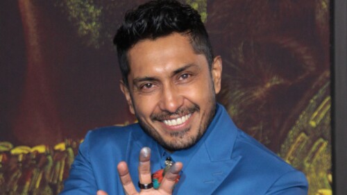 Tenoch Huerta fuera de la serie de Blue Demon