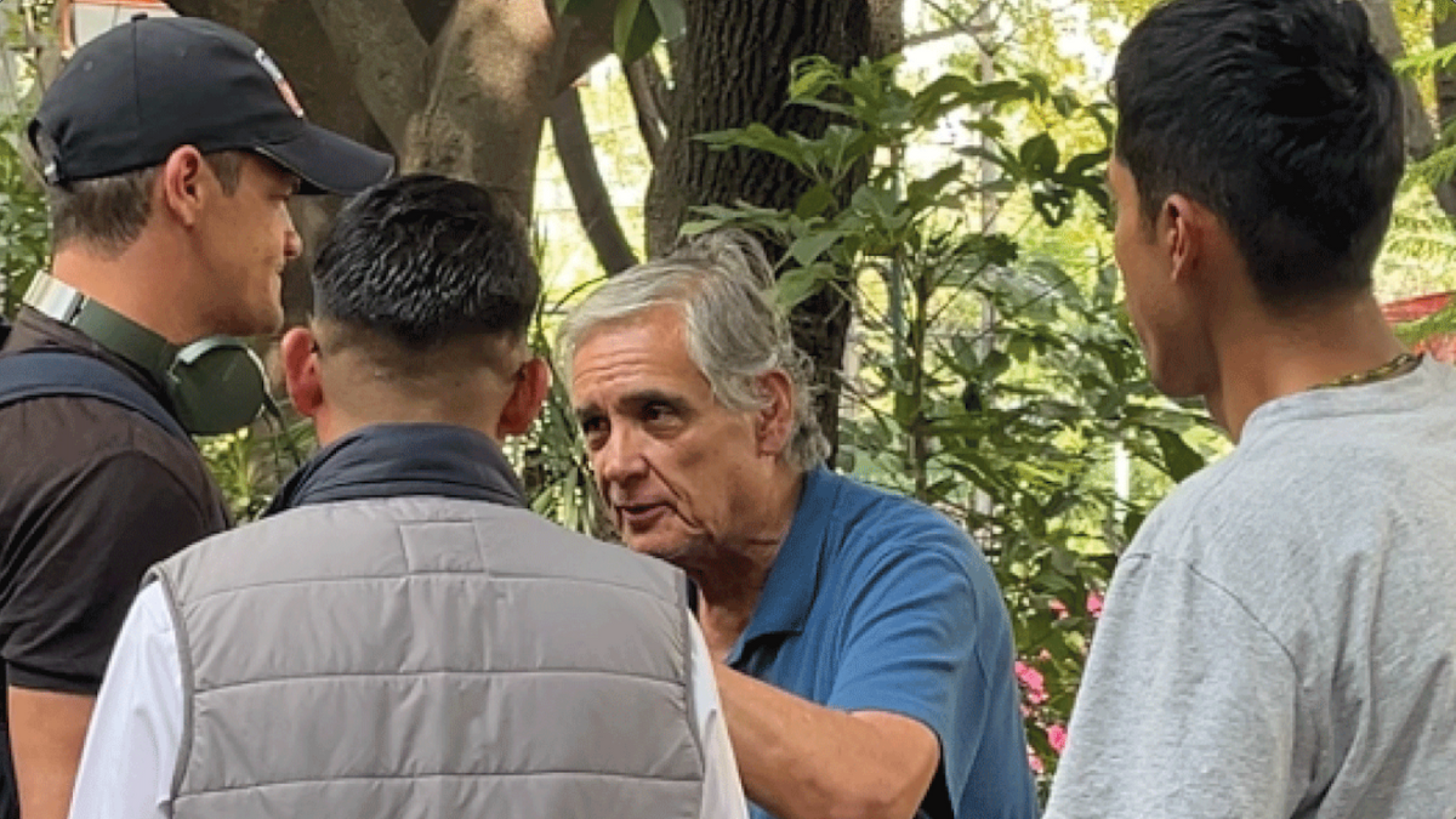 Alejandro Landero, actor en situación de calle, recibió ayuda de la gente