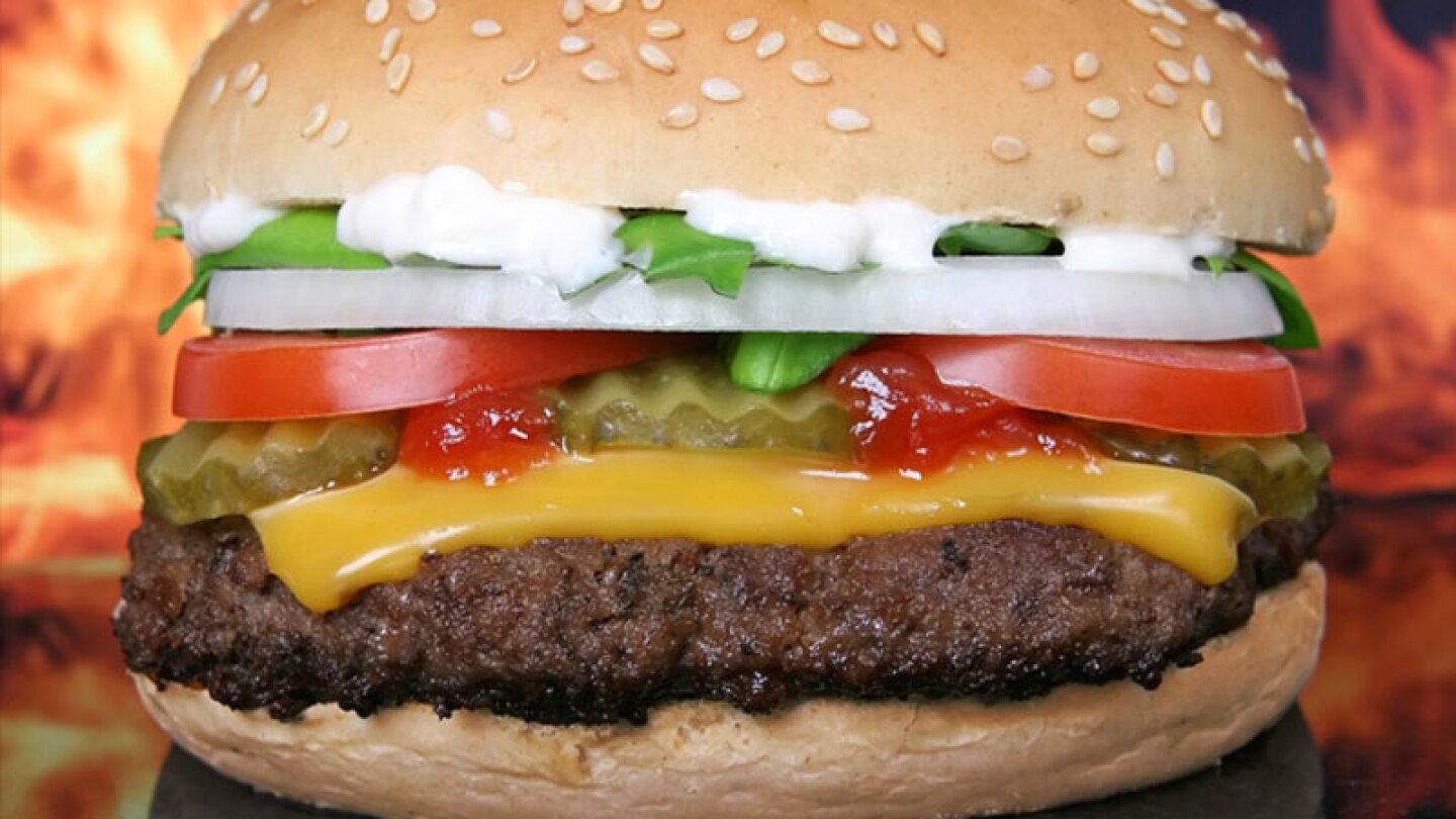 hamburguesa papas experimento 24 años