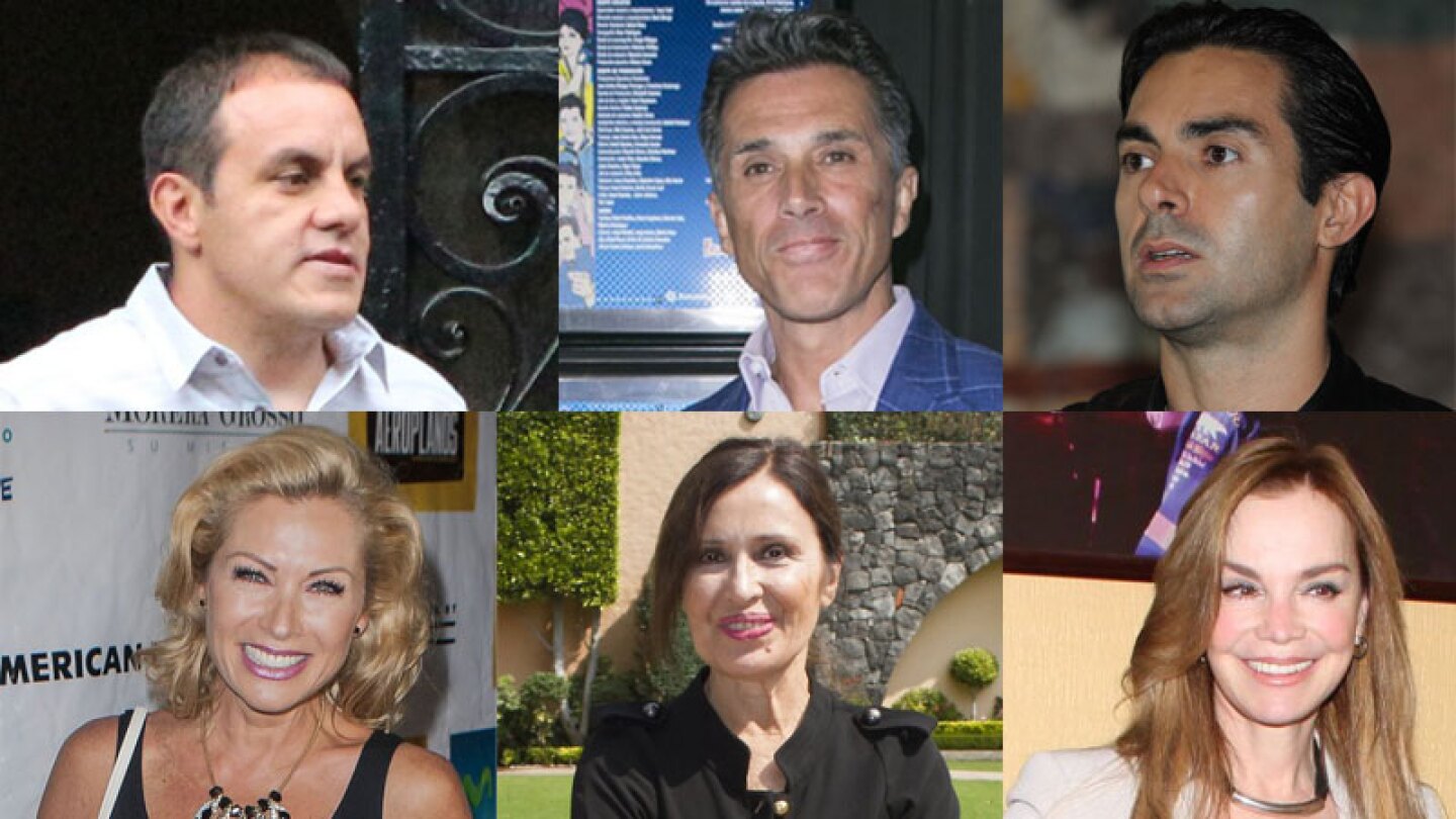 Famosos se postulan a cargos políticos