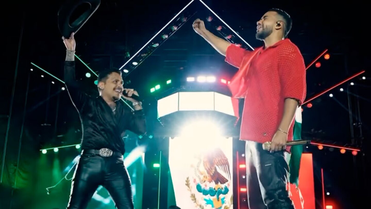 Romeo Santos y Christian Nodal