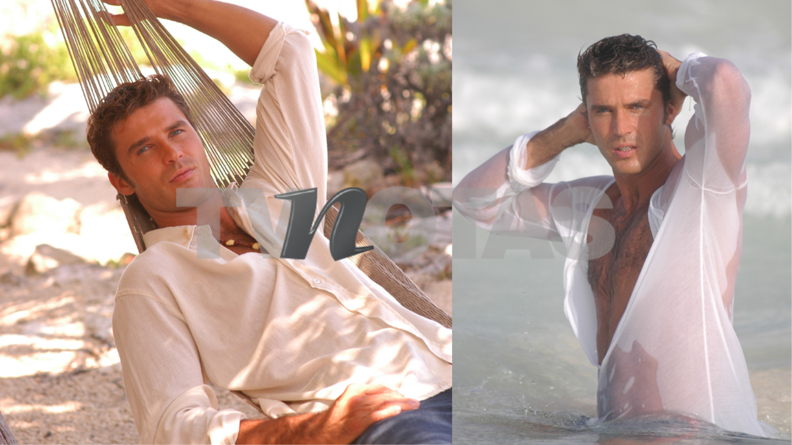 Leonardo García posa sin camisa y muy ardiente para el lente de TVNotas