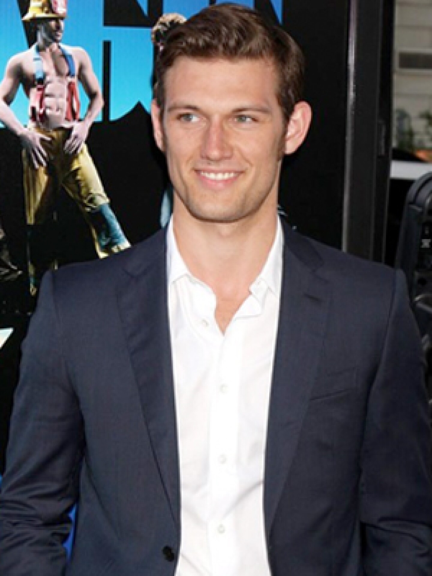Alex Pettyfer realizó un casting para ingresar a la producción de '50 Sombras de Grey'.