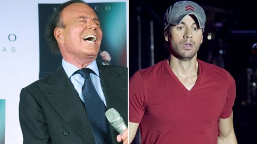 Julio y Enrique Iglesias n.