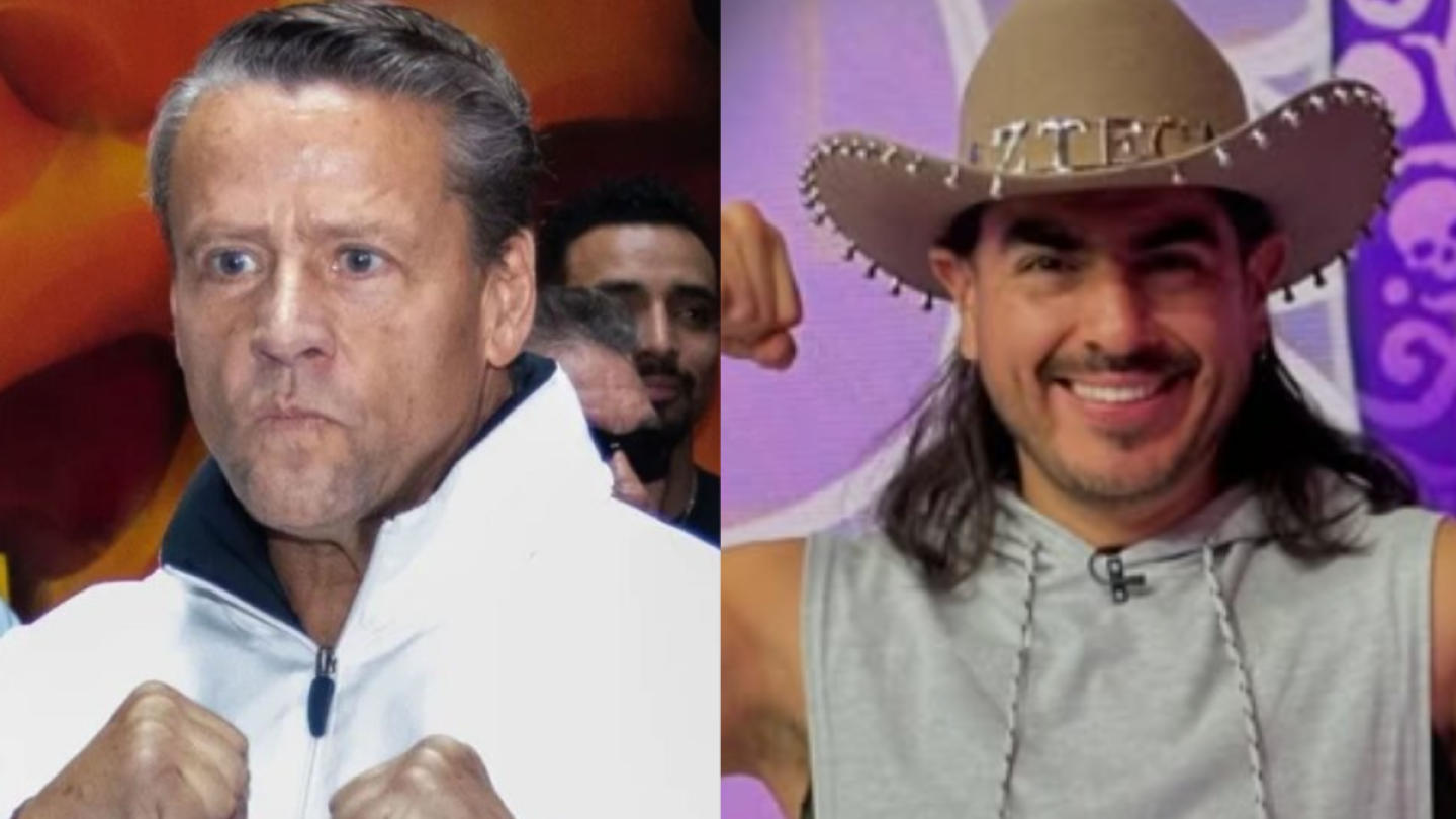 Alfredo Adame y Rey Grupero discuten