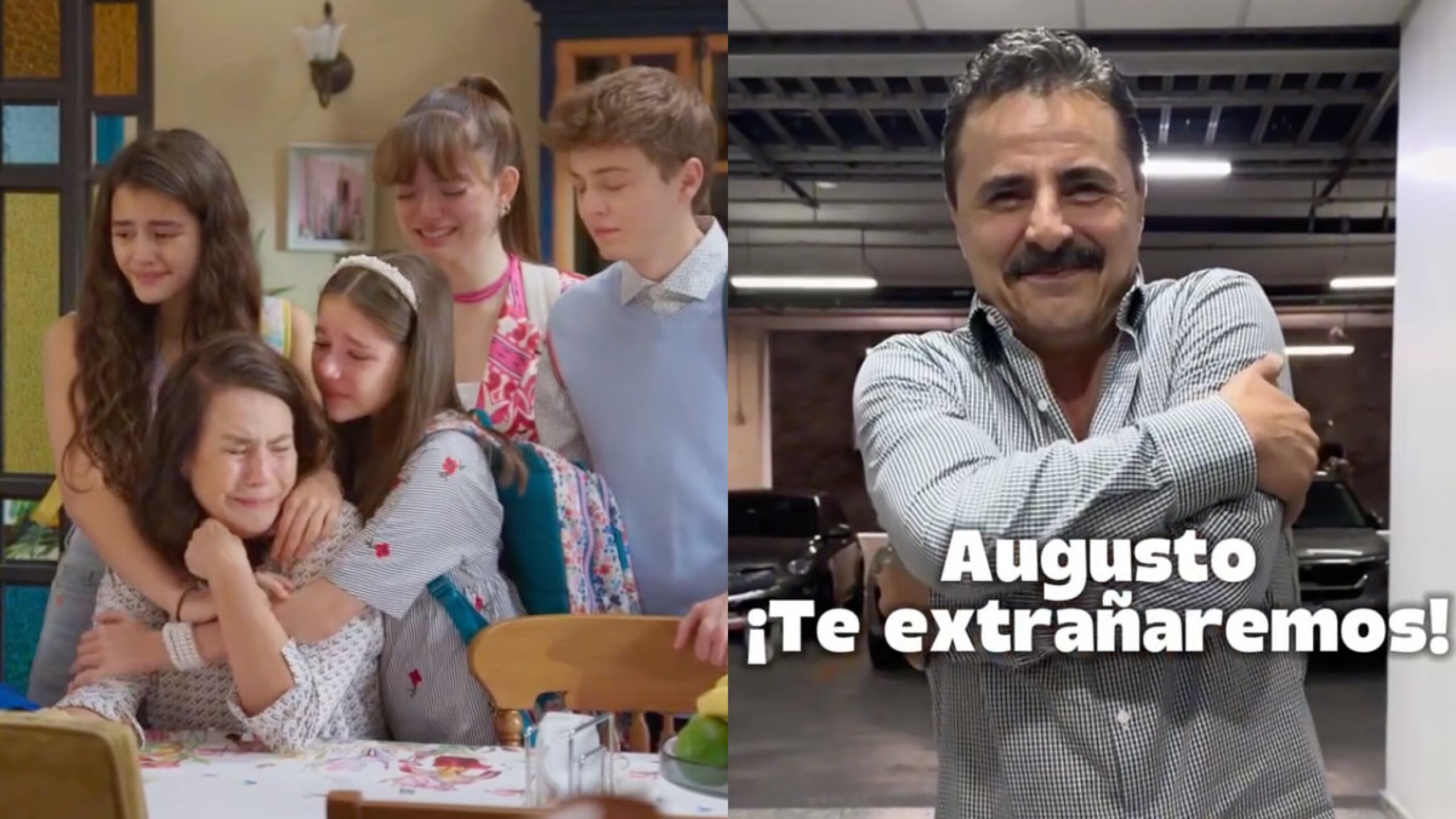 Muerte Augusto final Papás por conveniencia