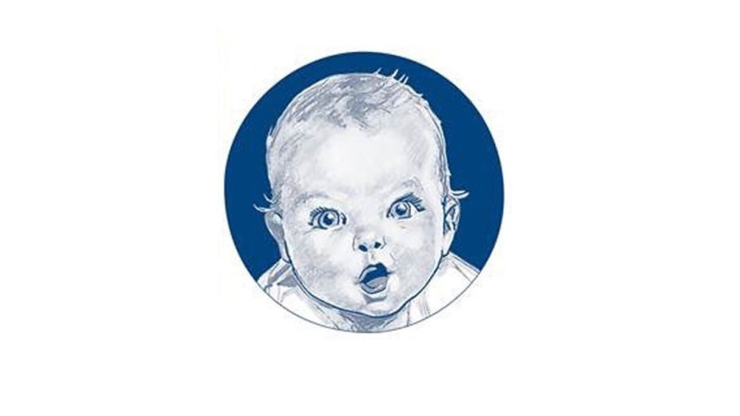 Ella es la bebé Gerber.