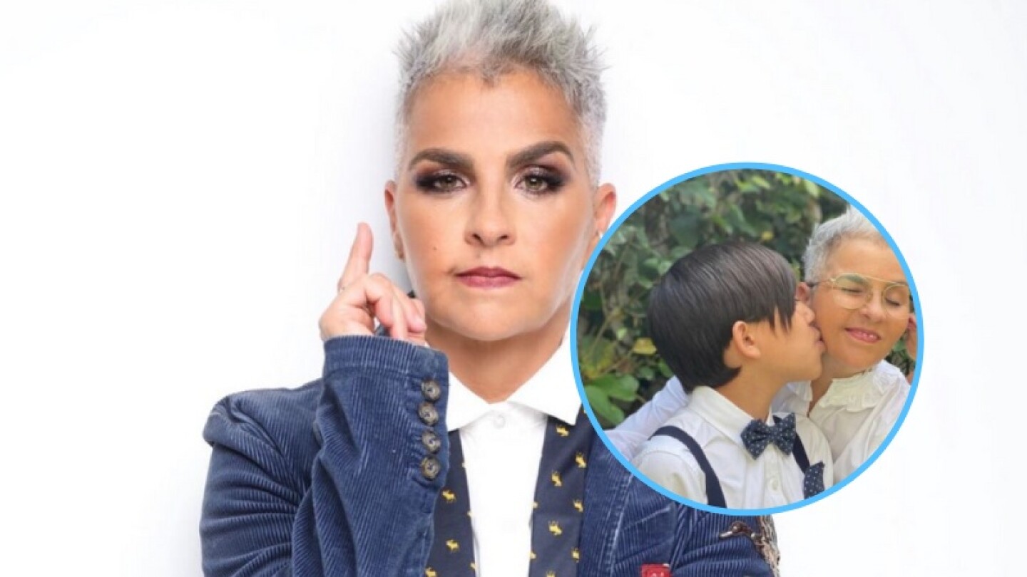 Federica Quijano e hijo autista