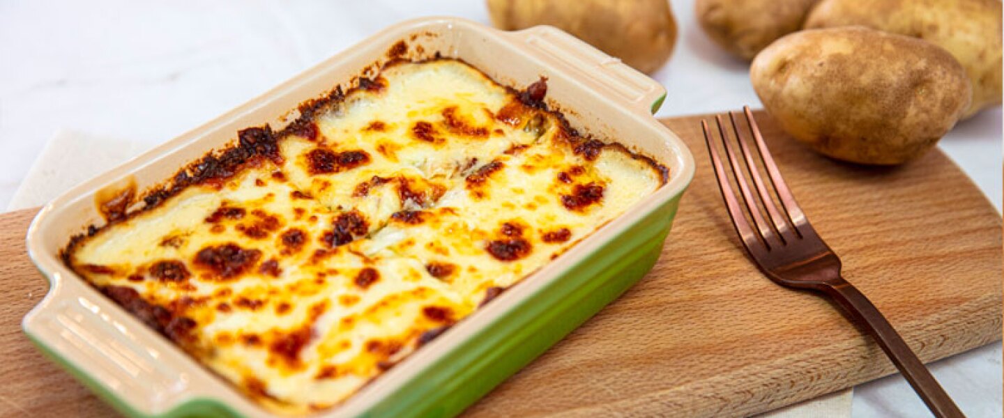Lasagna de papa receta ingredientes