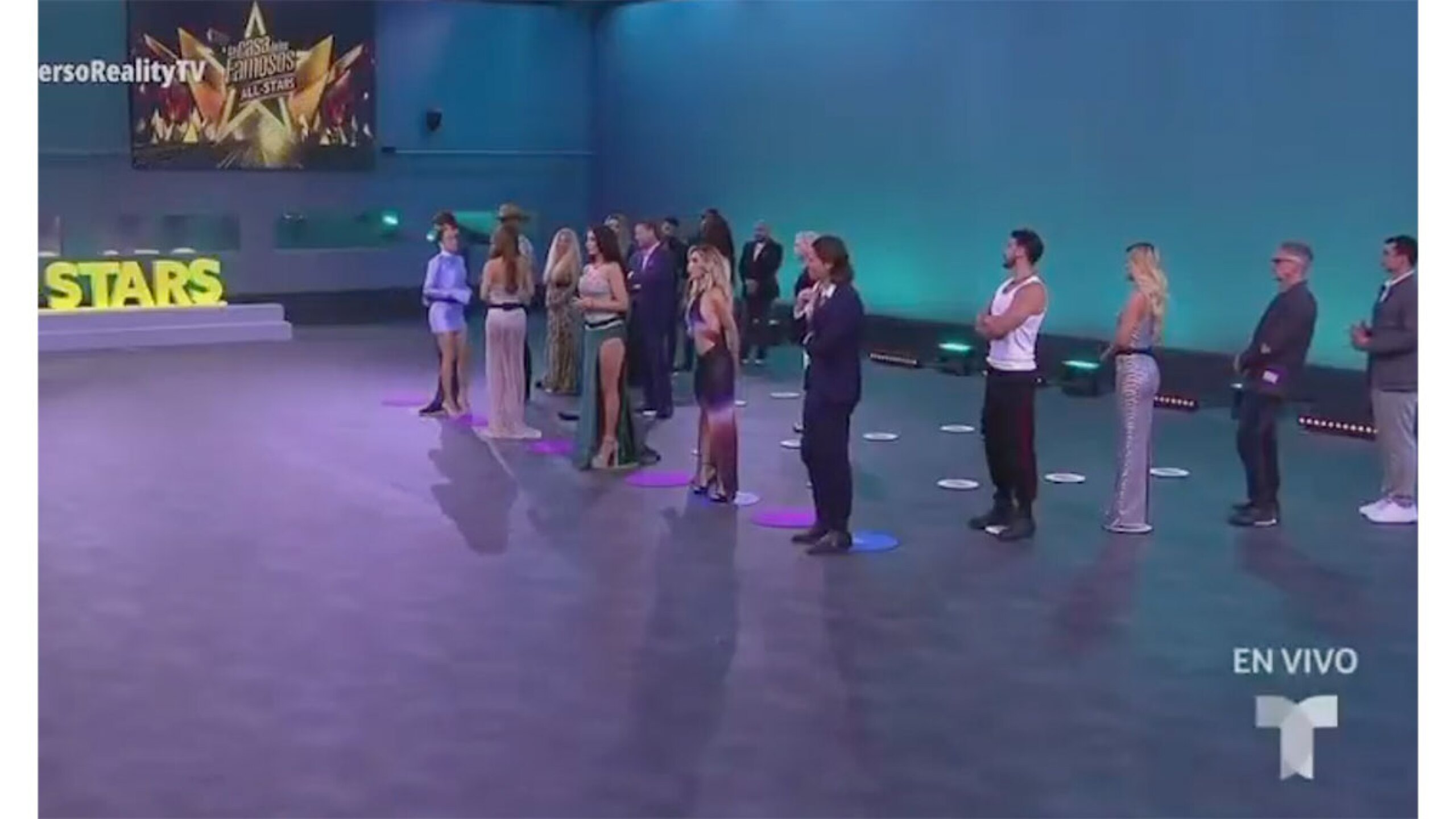 La casa de los famoso All-star segundo posicionamiento