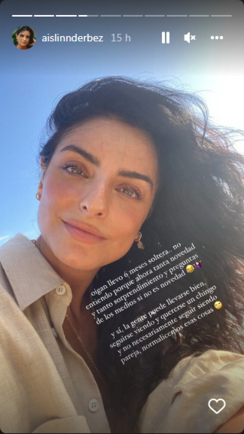 Aislinn Derbez habla sobre sus rupturas amorosas