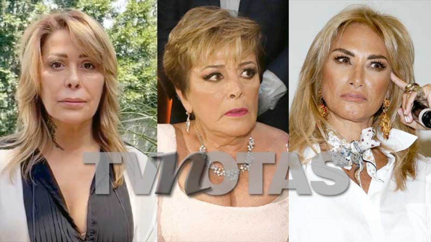 Alejandra Guzmán y Sylvia Pasquel ya no quieren saber de la periodista