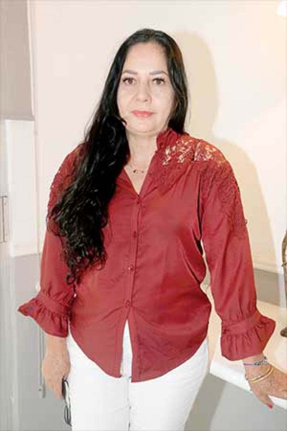 Ella es Elena Lemus, quien vivió con don Luis Navarro por más de 20 años