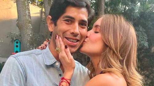 Andrea Escalona revela si tiene planes de llegar al altar con el papá de su hijo