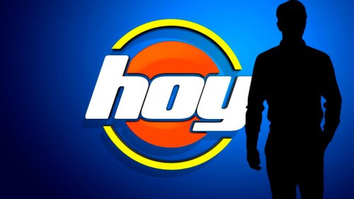 Hoy logo / Silueta de hombre