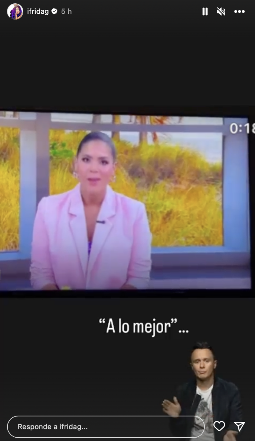 Frida Sofía captura de pantalla Francisca en Despierta América
