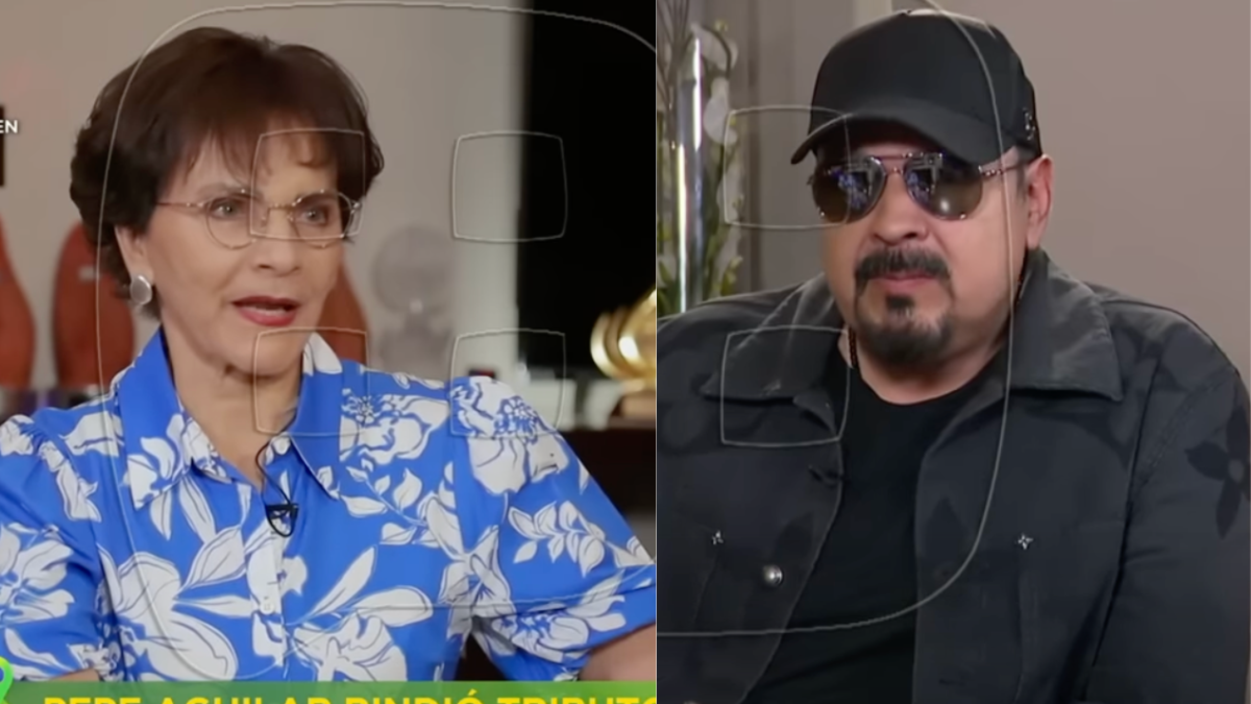 Pati Chapoy y Pepe Aguilar