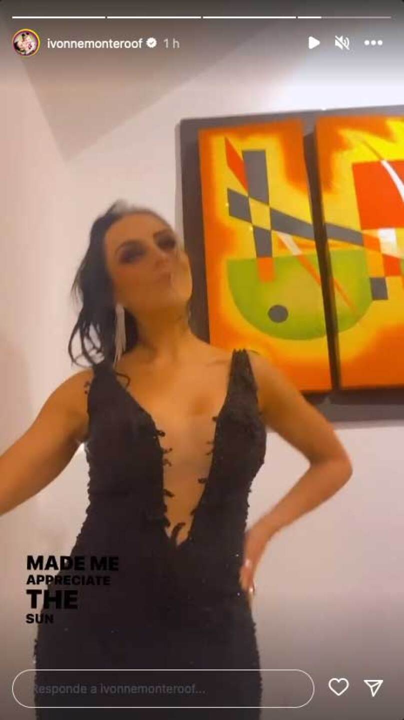 Ivonne Montero sejó ver se con un ojo lastimado