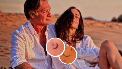 Juan Soler y Paulina Mercado sorprenden con sus tatuajes de pareja; revelan su significado
