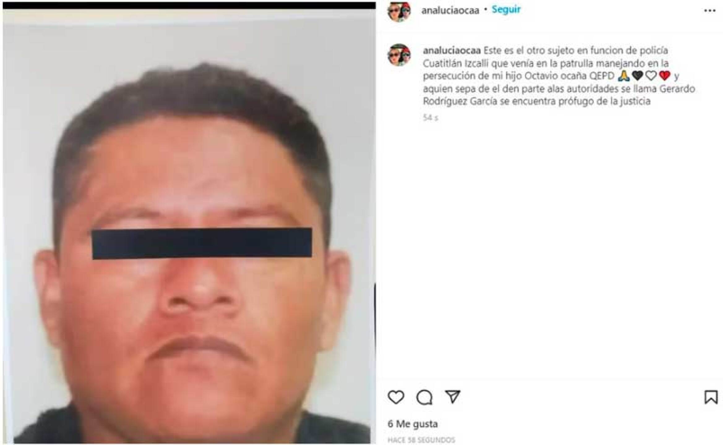 Papá de Octavio Ocaña anuncia que se emitió ficha roja de la Interpol contra Gerardo N