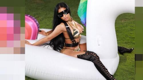 Publican foto de Nicki Minaj antes de sus cirugías