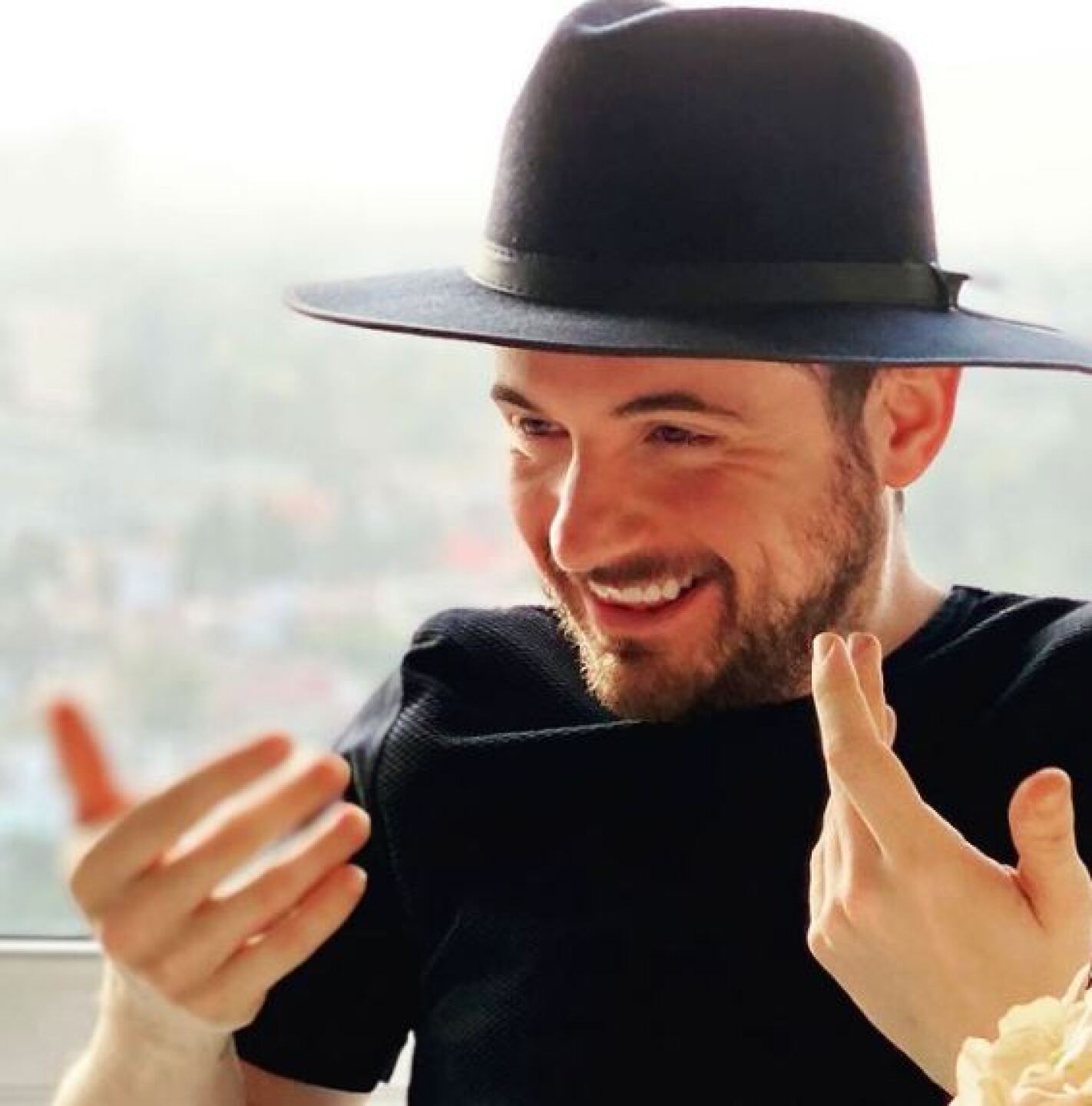 Jesús está tranquilo.