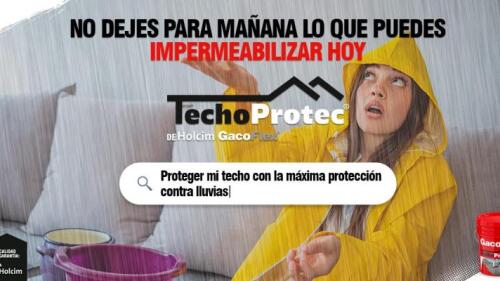 Cuida tu hogar con TechoProtec, la máxima protección contra las lluvias.
