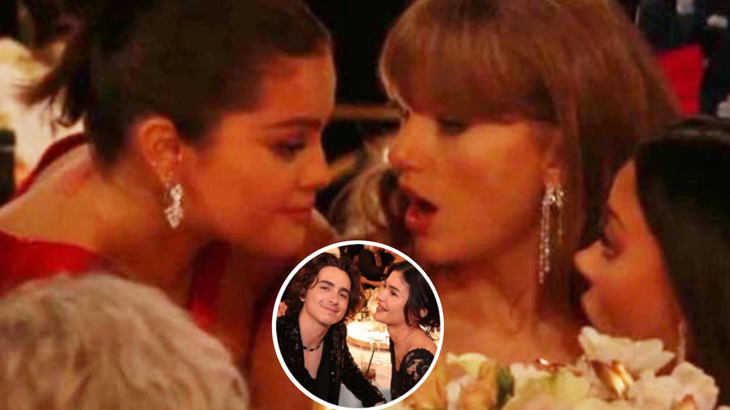 ¿Kylie Jenner prohibió una foto entre Selena Gomez y Timothée Chalamet?