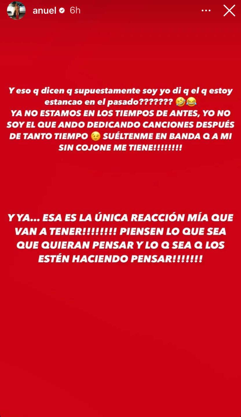 Anuel AA deja mensaje a Karol G tras palabras en Coachella
