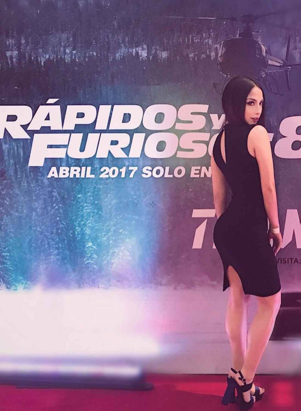 María Chacón sabe cómo lucir su cuerpo.