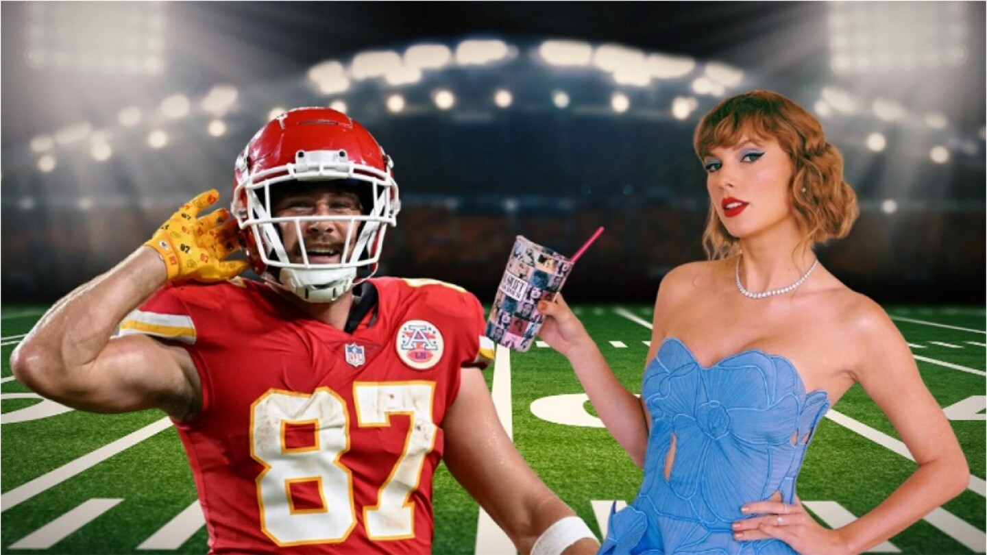 Taylor Swift apoya a Travis Kelce- collage.jpg
