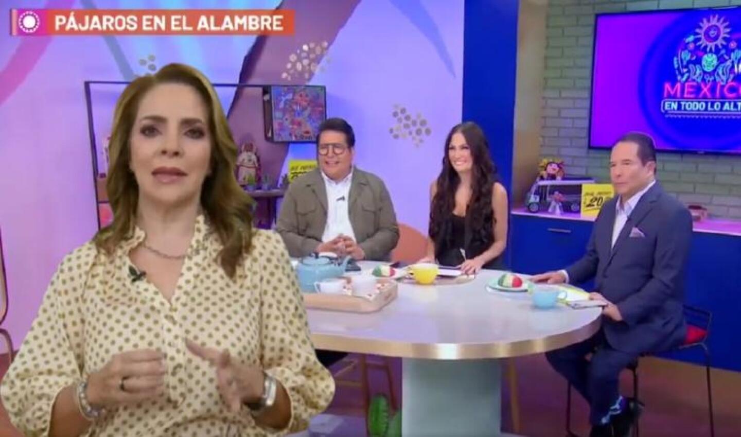 Ana María Alvarado revela que el ambiente de Sale el sol "se siente tenso"