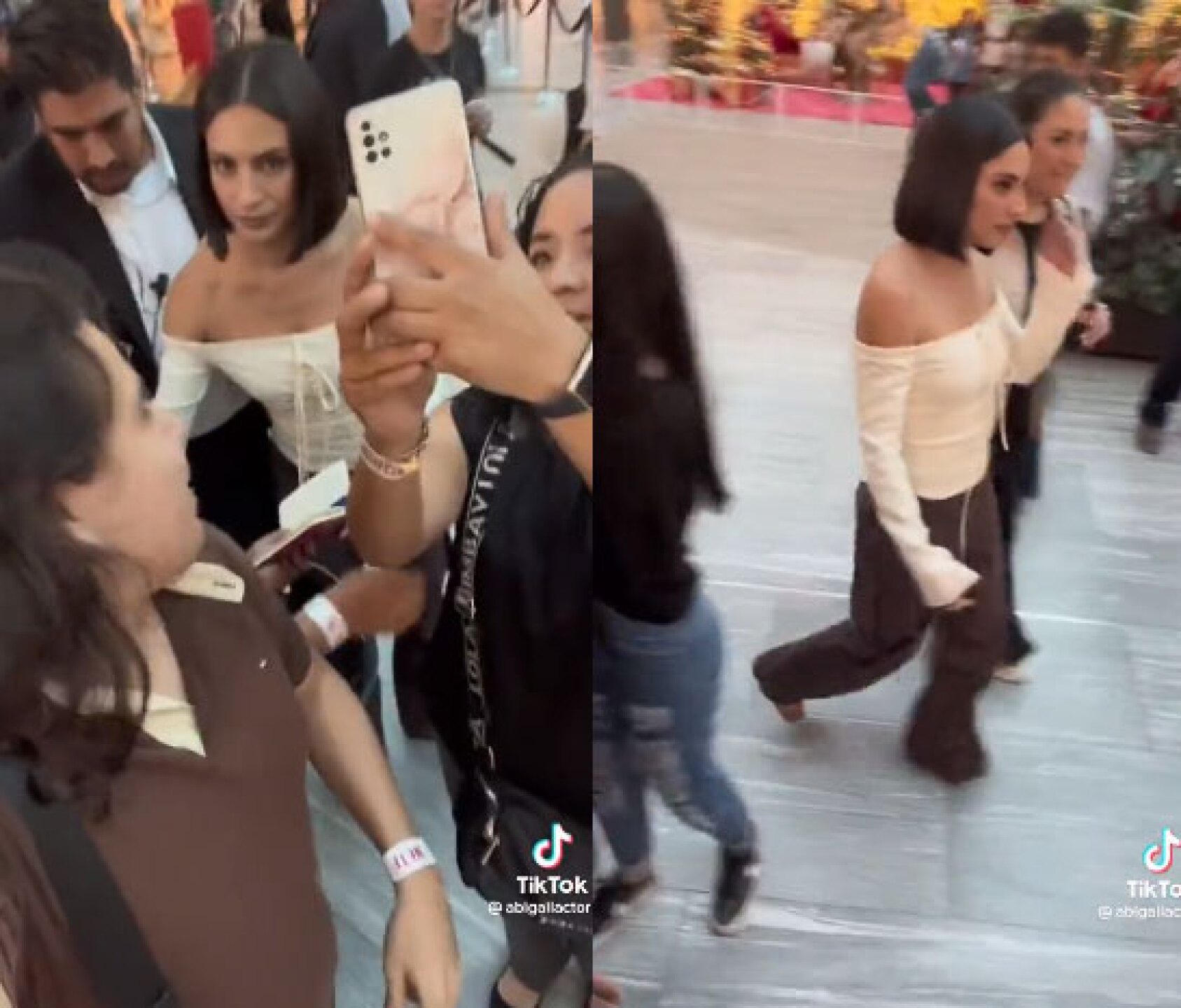 Critican a Ana Brenda Contreras por negarle una foto a un fan