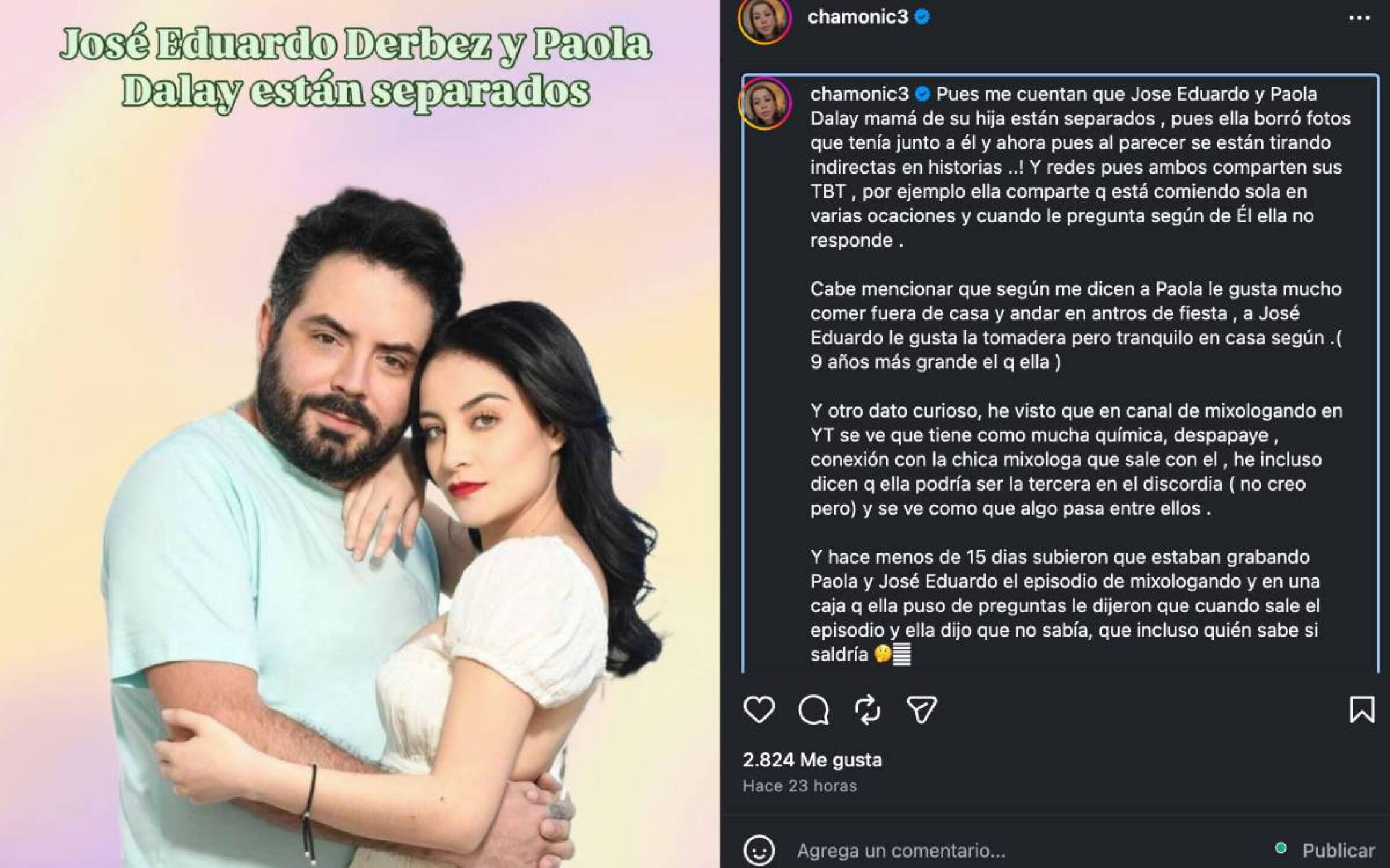 José Eduardo Derbez y Paola Dalay