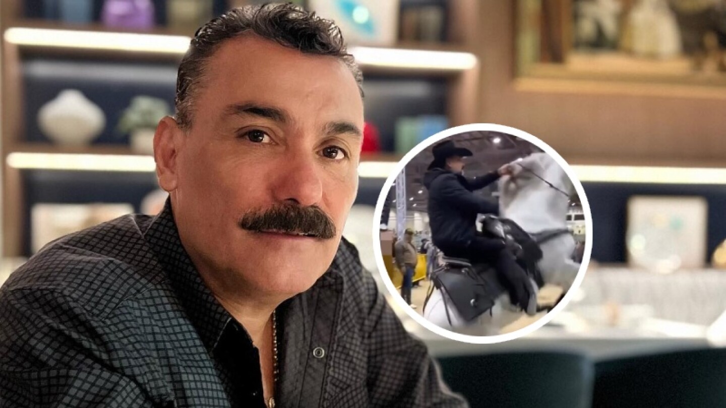 El Chapo de Sinaloa es acusado de "maltrato animal" tras caerse de su caballo