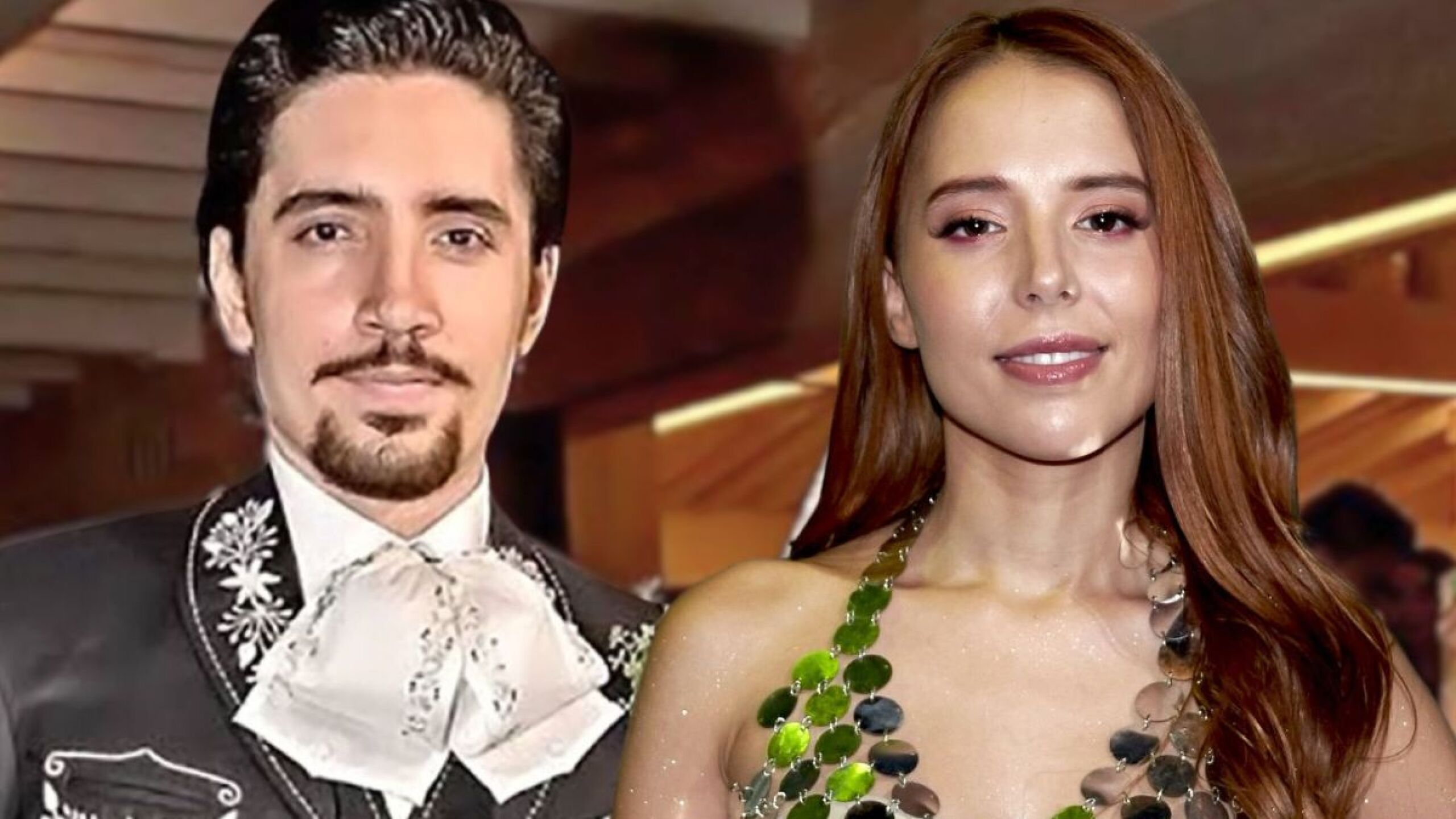 Majo Aguilar y Alejandro Fernández Jr.