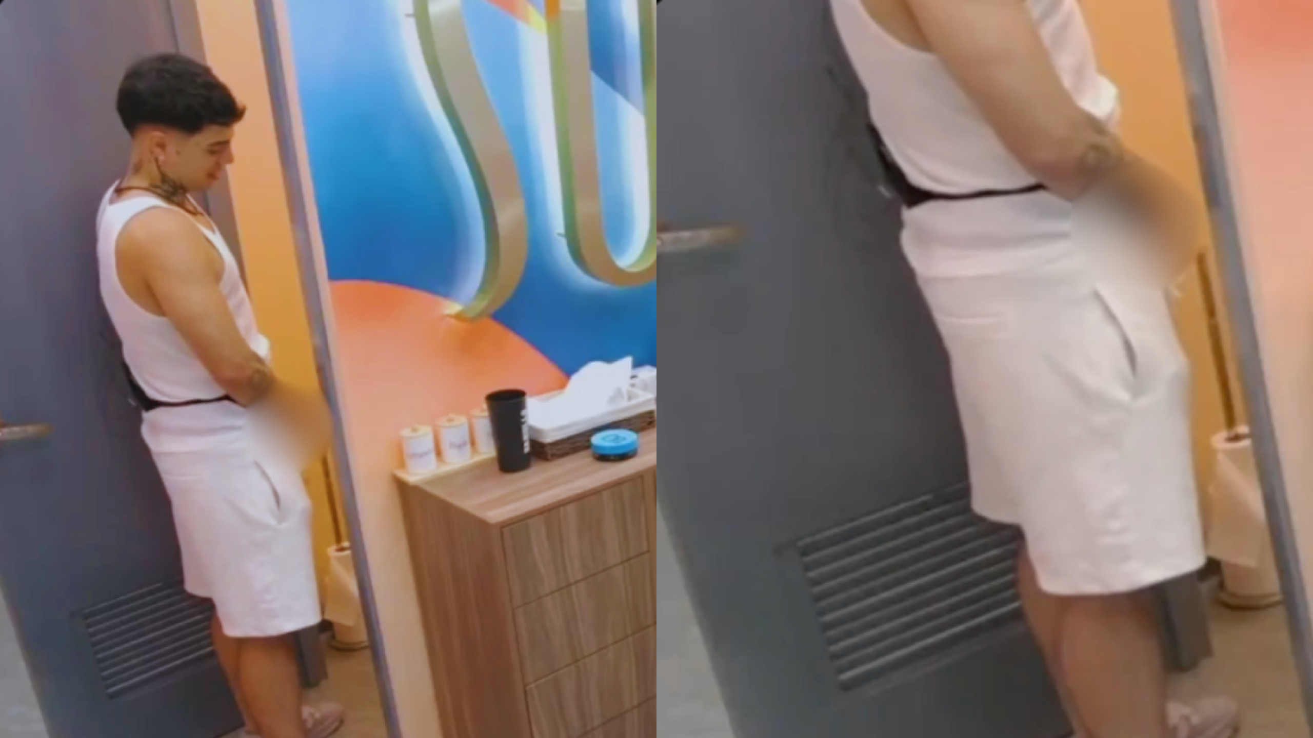 Naim Darrechi sufre descuido en La mansión VIP