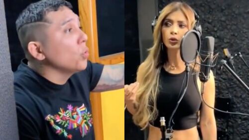 Edwin le enseña a cantar a Kimberly