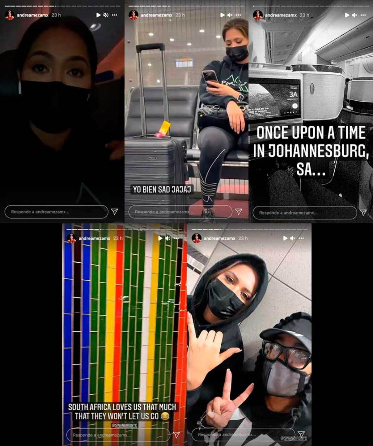 No dejaron que Andrea Meza viajara a Nueva York