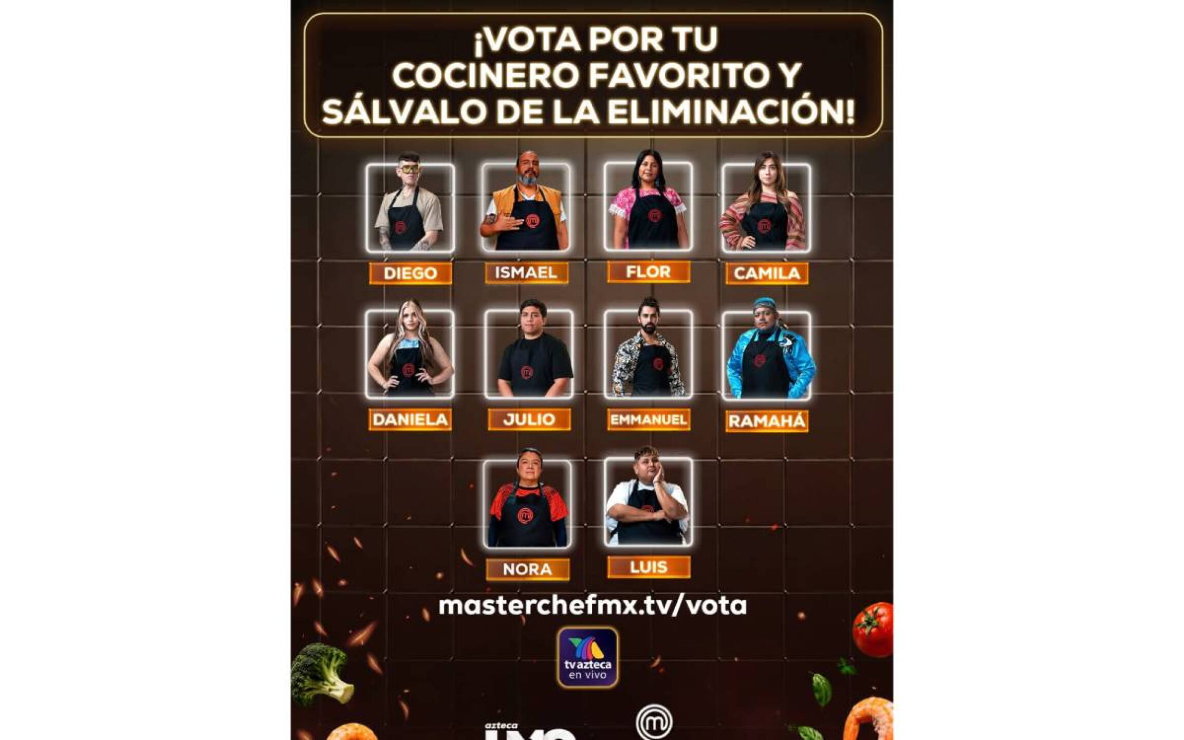 Nominados de 'MasterChef México 24/7' HOY 28 de junio