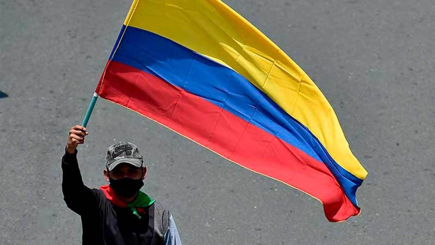 Suman 13 días de manifestaciones en Colombia