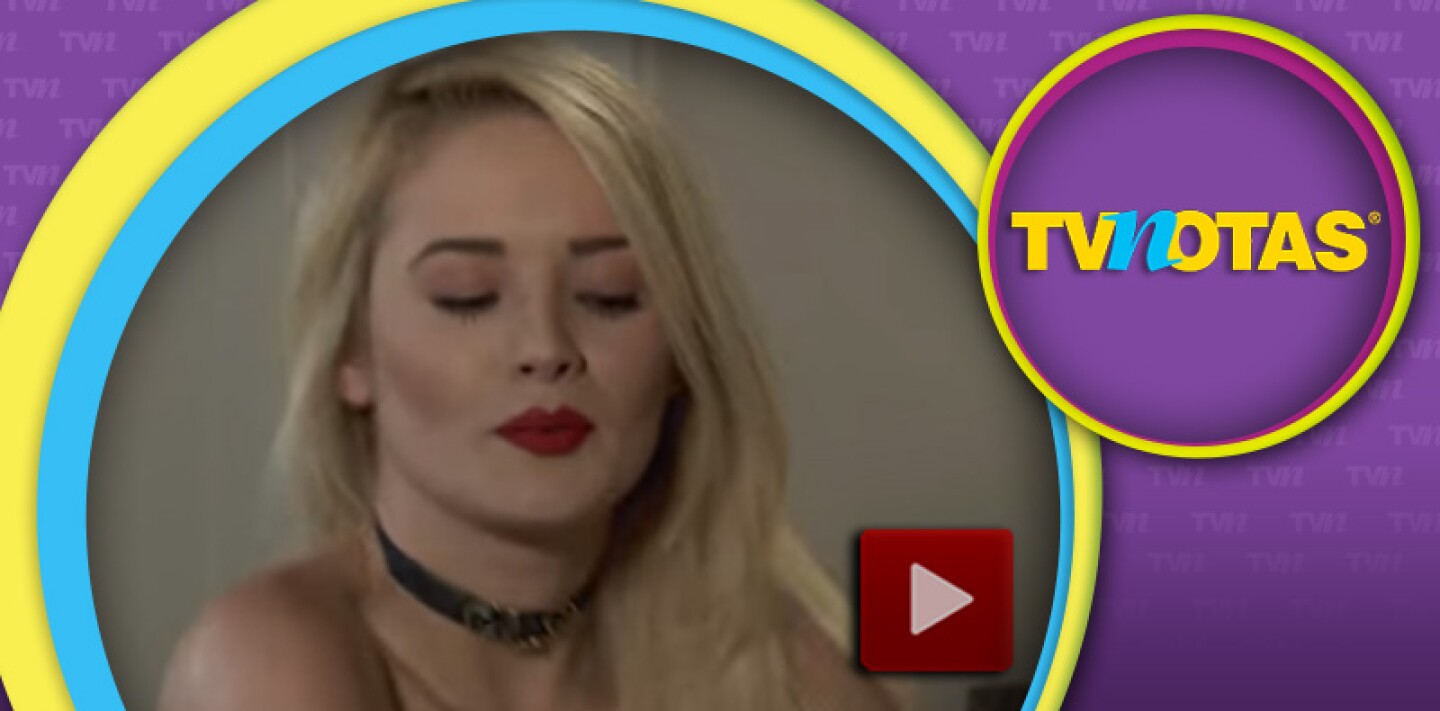 Ahora Kimberly Dos Ramos hace atrevidas escenas para Vino el Amor.