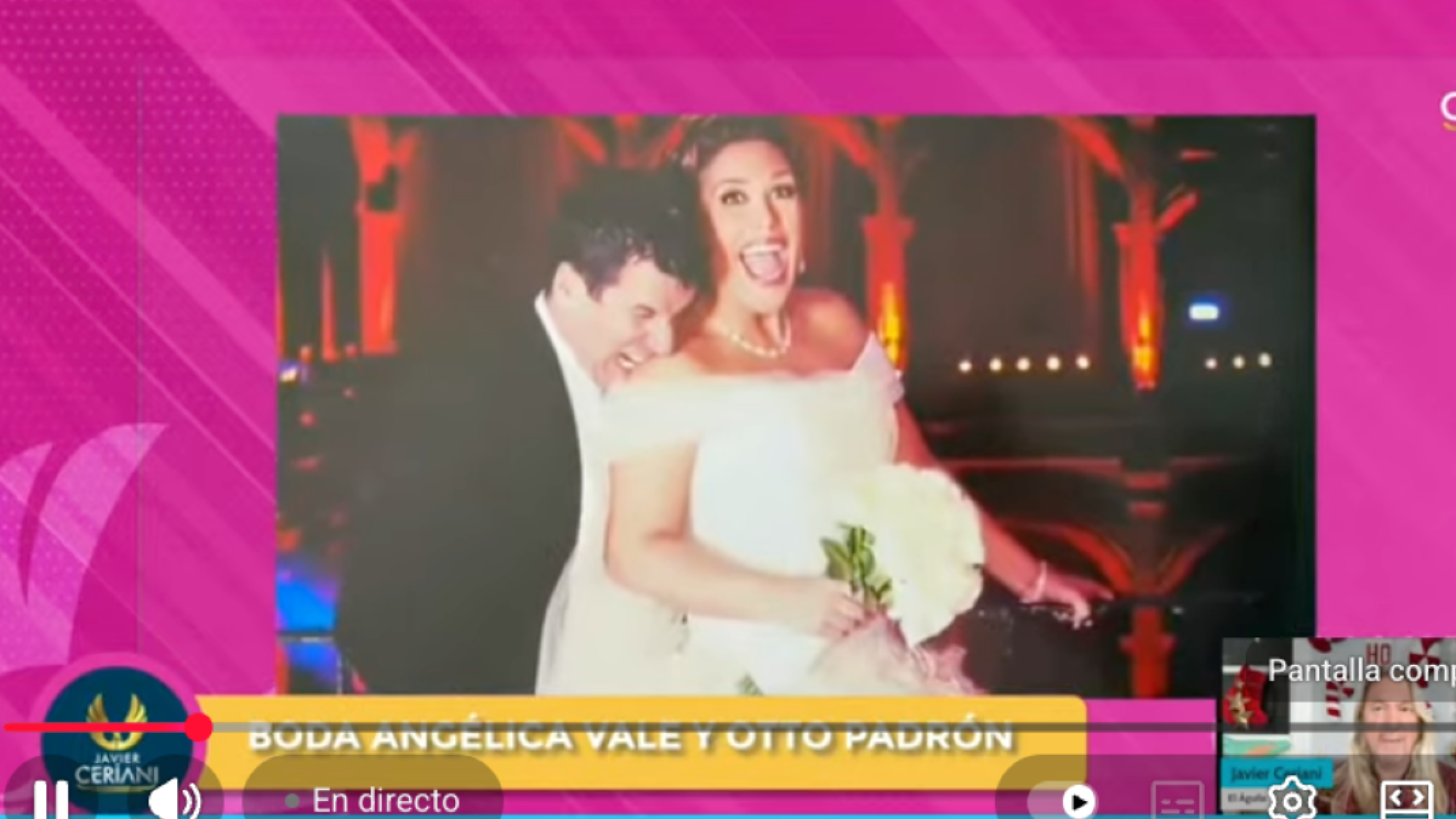 Angélica Vale y Otto Padrón