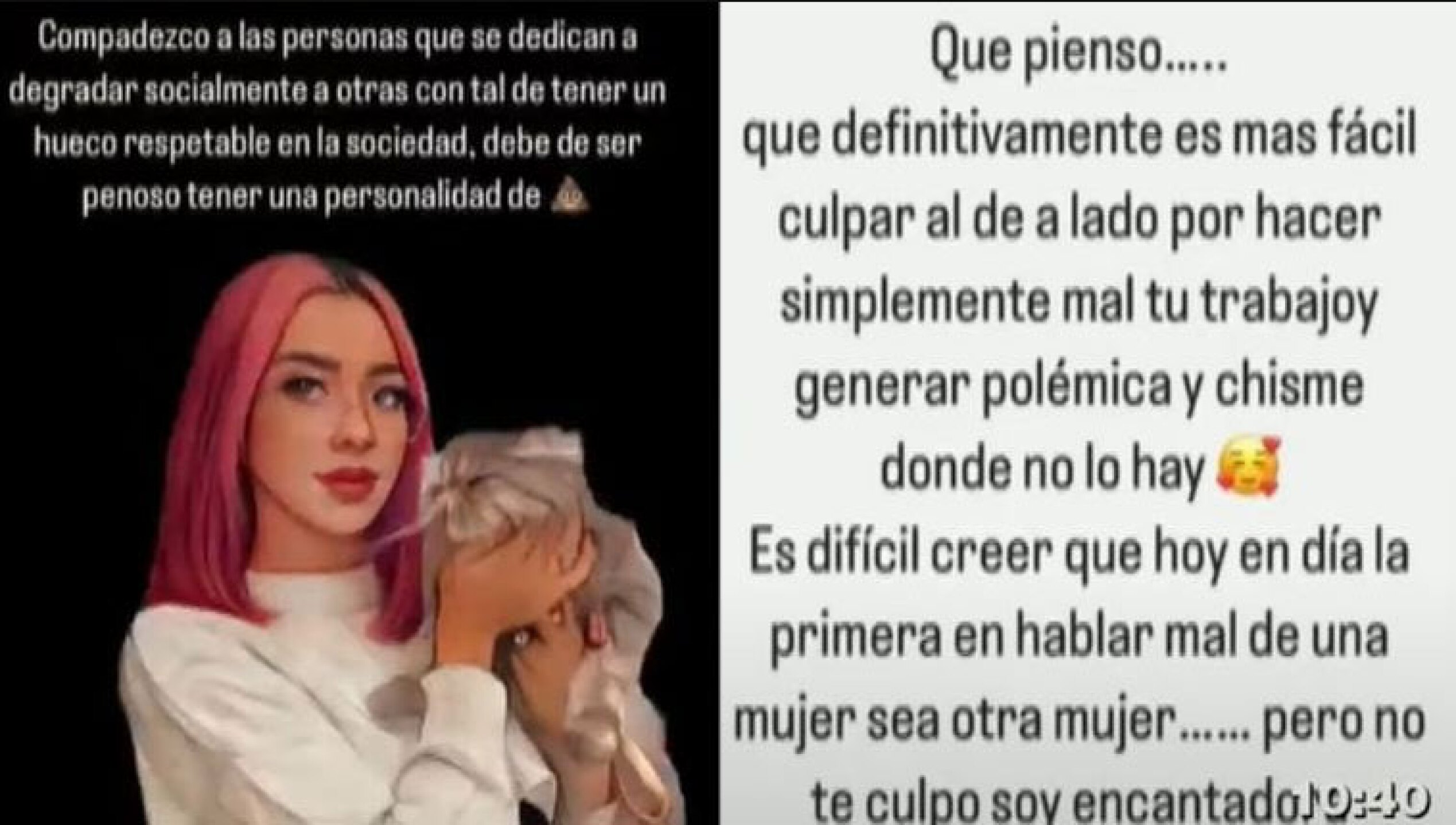 Ferka explota contra la esposa de Luis Fernando Peña