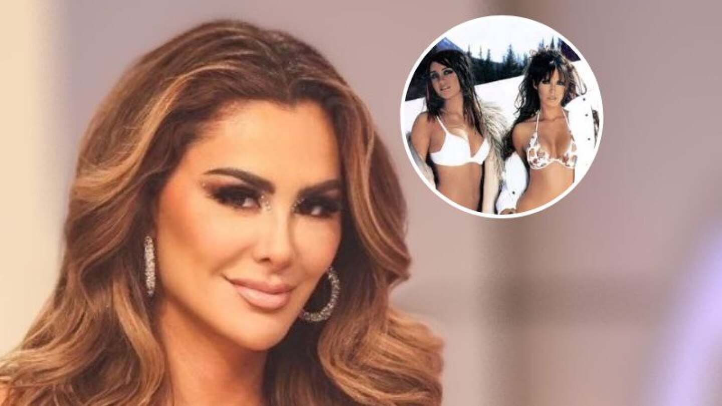 Ninel Conde posa al estilo RBD